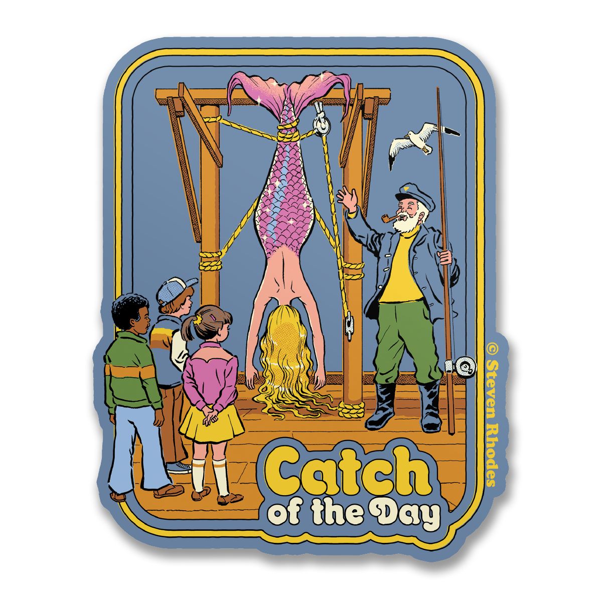 Steven Rhodes - Catch Of The Day Sticker