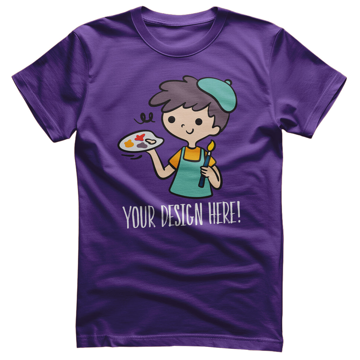 Design Your Own T-Shirt - Purple