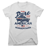 Dodge - Pure Horsepower Girly Tee
