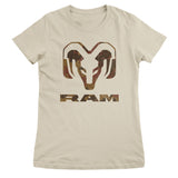 RAM Vintage Camo Logo Girly Tee