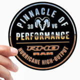 RAM RHO - Hurrican High Power Sticker