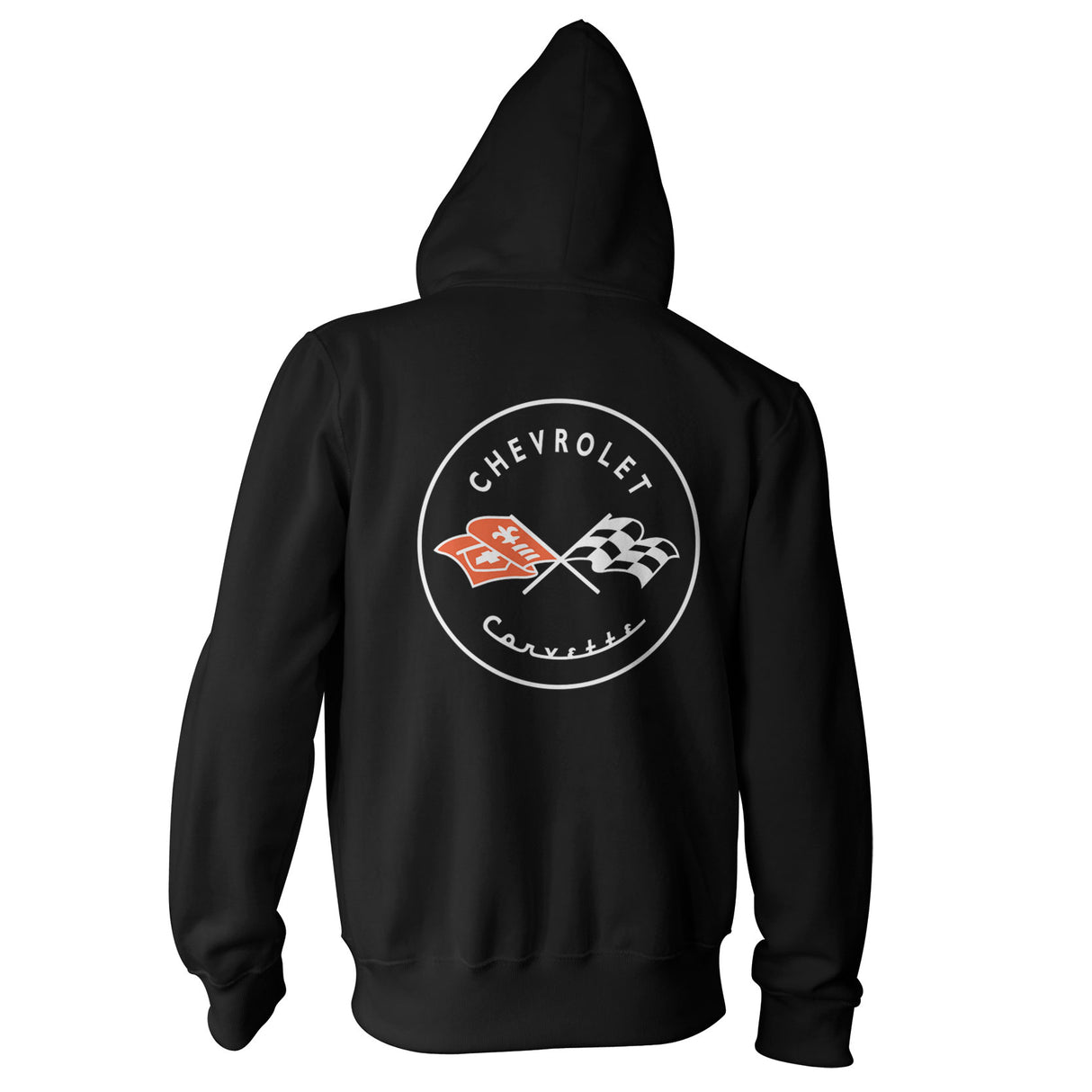 Corvette C1 Logo Zipped Hoodie