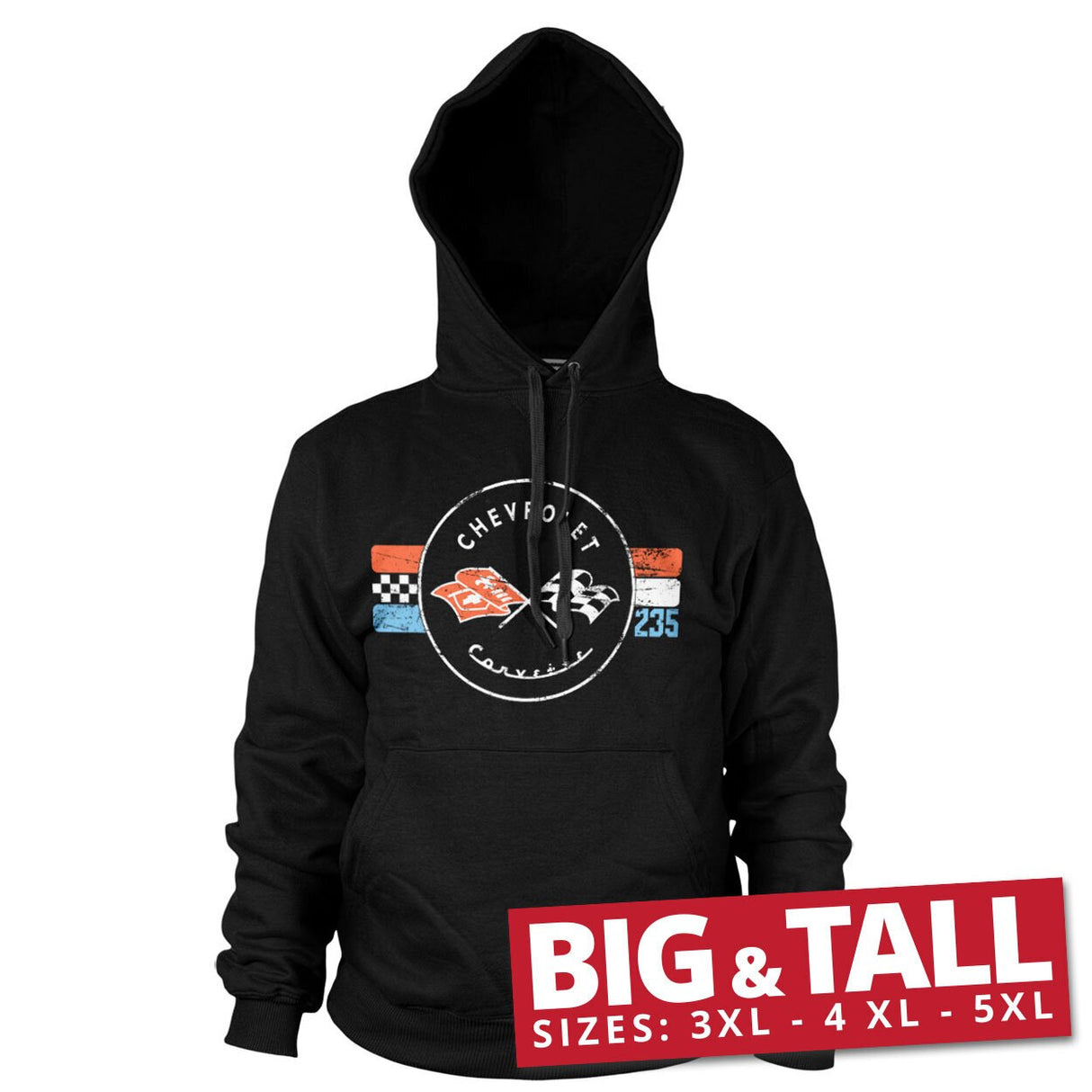 Corvette 235 Retro Big & Tall Hoodie