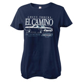 Chevy El Camino Big Block Girly Tee