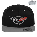 Corvette C5 Flags Premium Snapback Cap