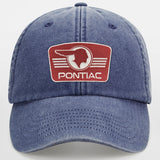 Pontiac Retro Logo Patch Vintage Low Profile Cap