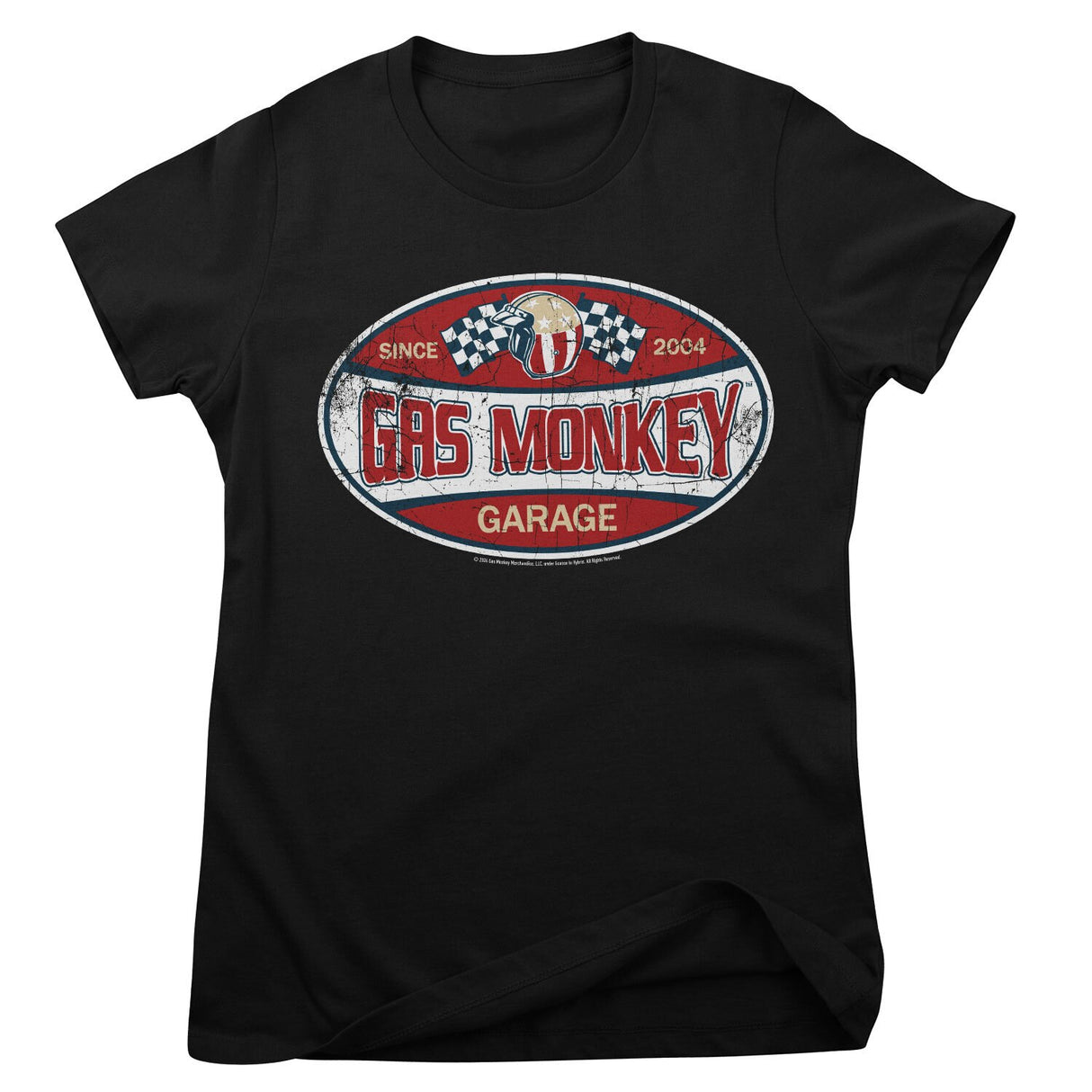 Gas Monkey Garage Since 2004 Label Girly Tee