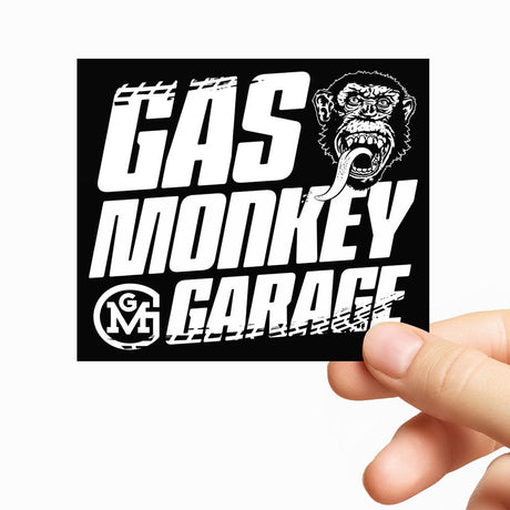 Gas Monkey Garage Tire Tracks Sticker