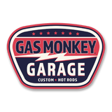 Gas Monkey Garage Vintage Custom Sticker