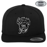 Monkey Logo Patch Snapback Cap