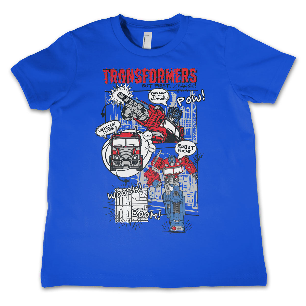 Transformers - Pow Woosh Boom! Kids Tee