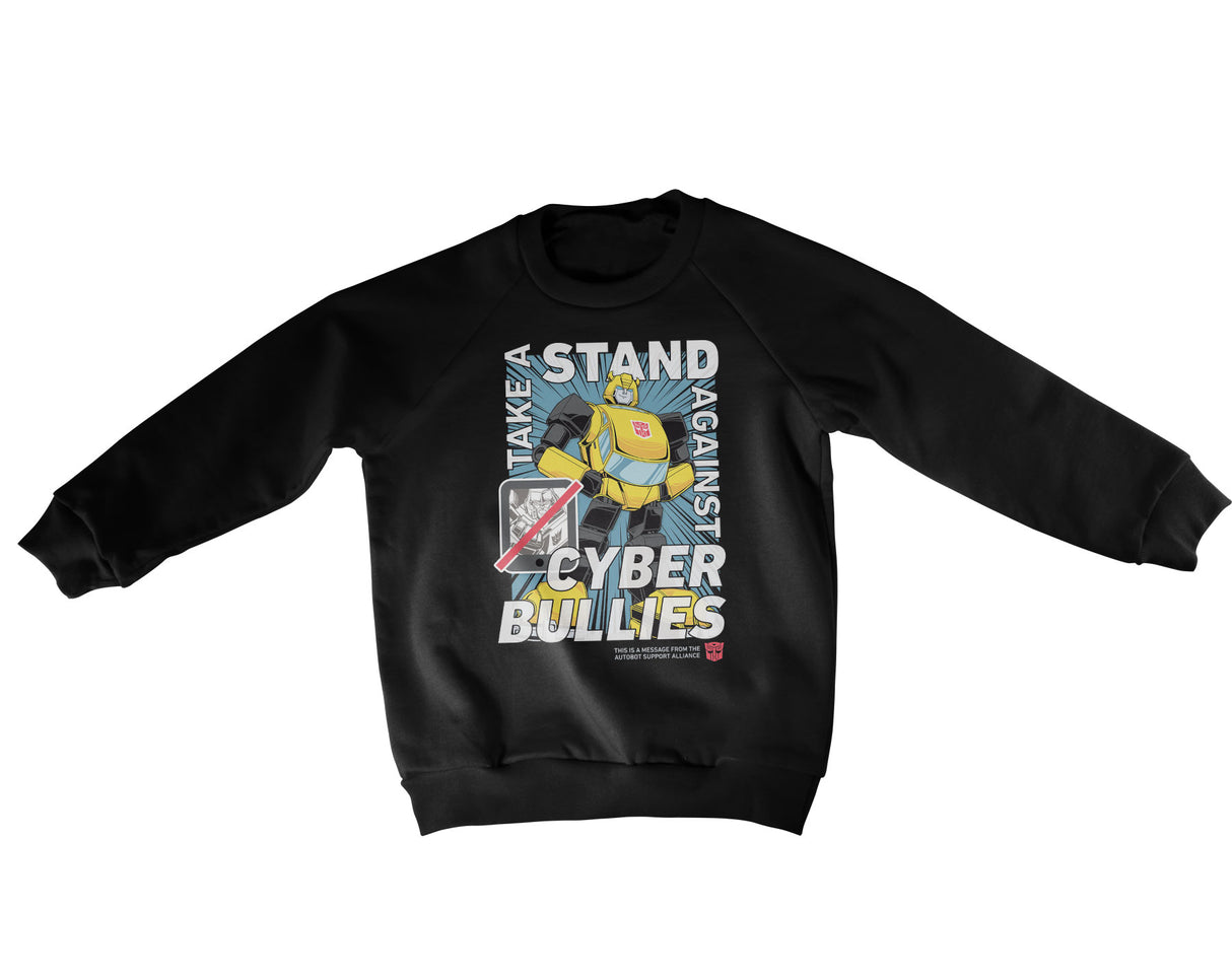 Take A Stand Against Cyber Bullies Kids Sweatshirt