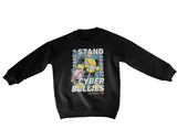 Take A Stand Against Cyber Bullies Kids Sweatshirt