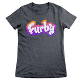 Furby Washed Logotype Girly Tee