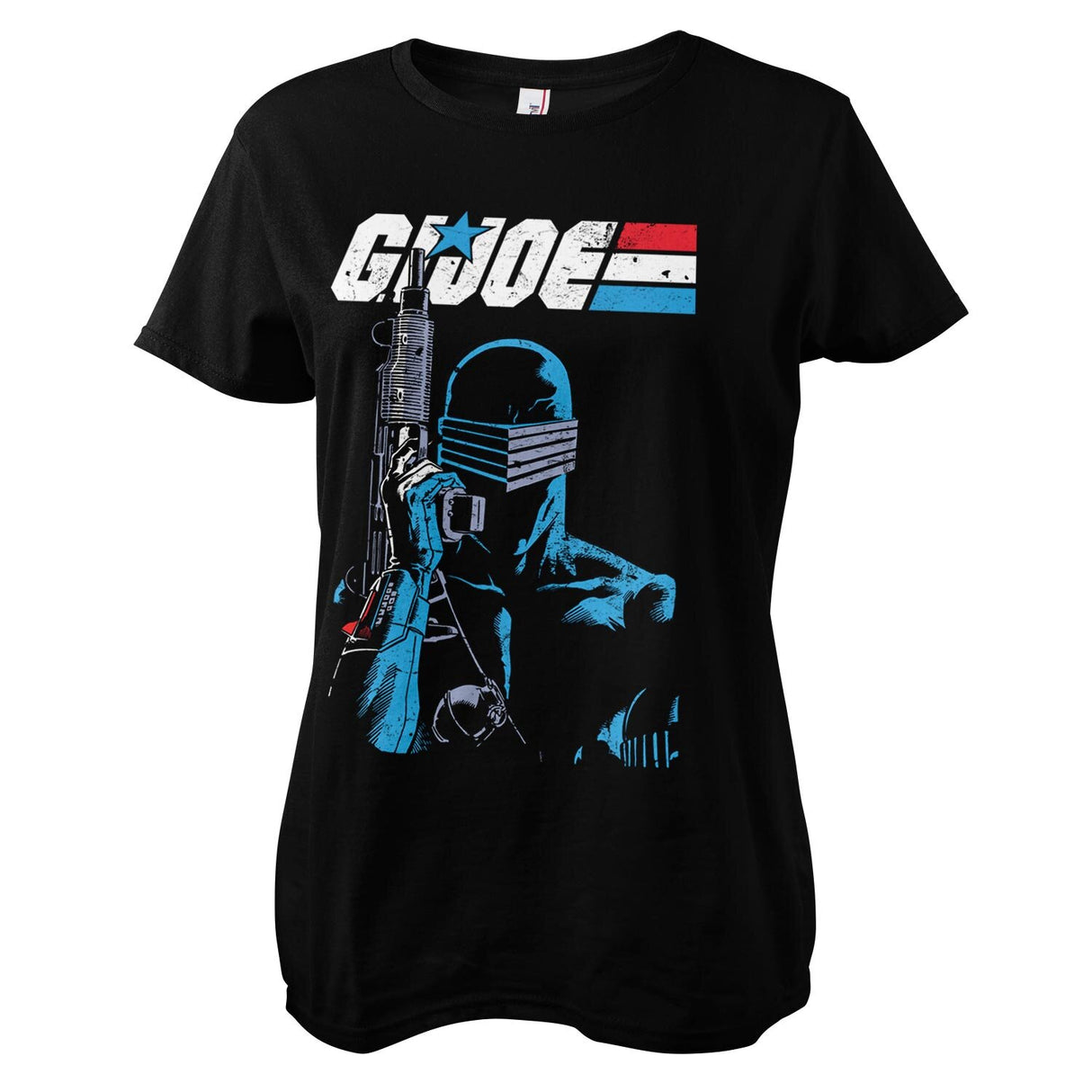 G.I. Joe - Snake Eyes Close Up Girly Tee