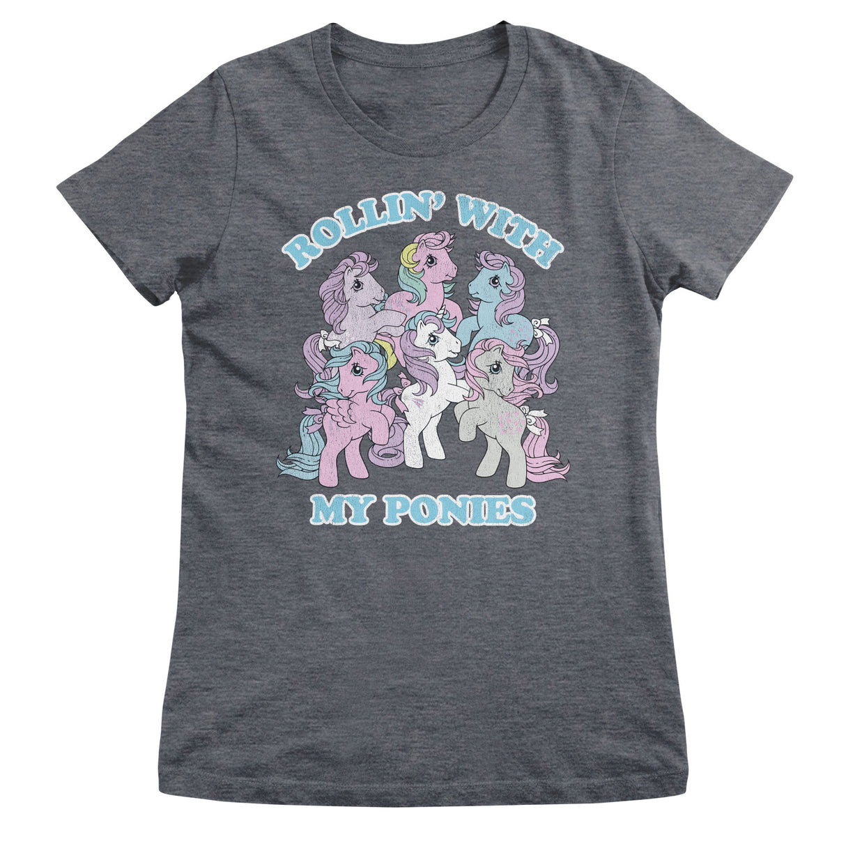 Rollin' With My Ponies - MLP Girly Tee
