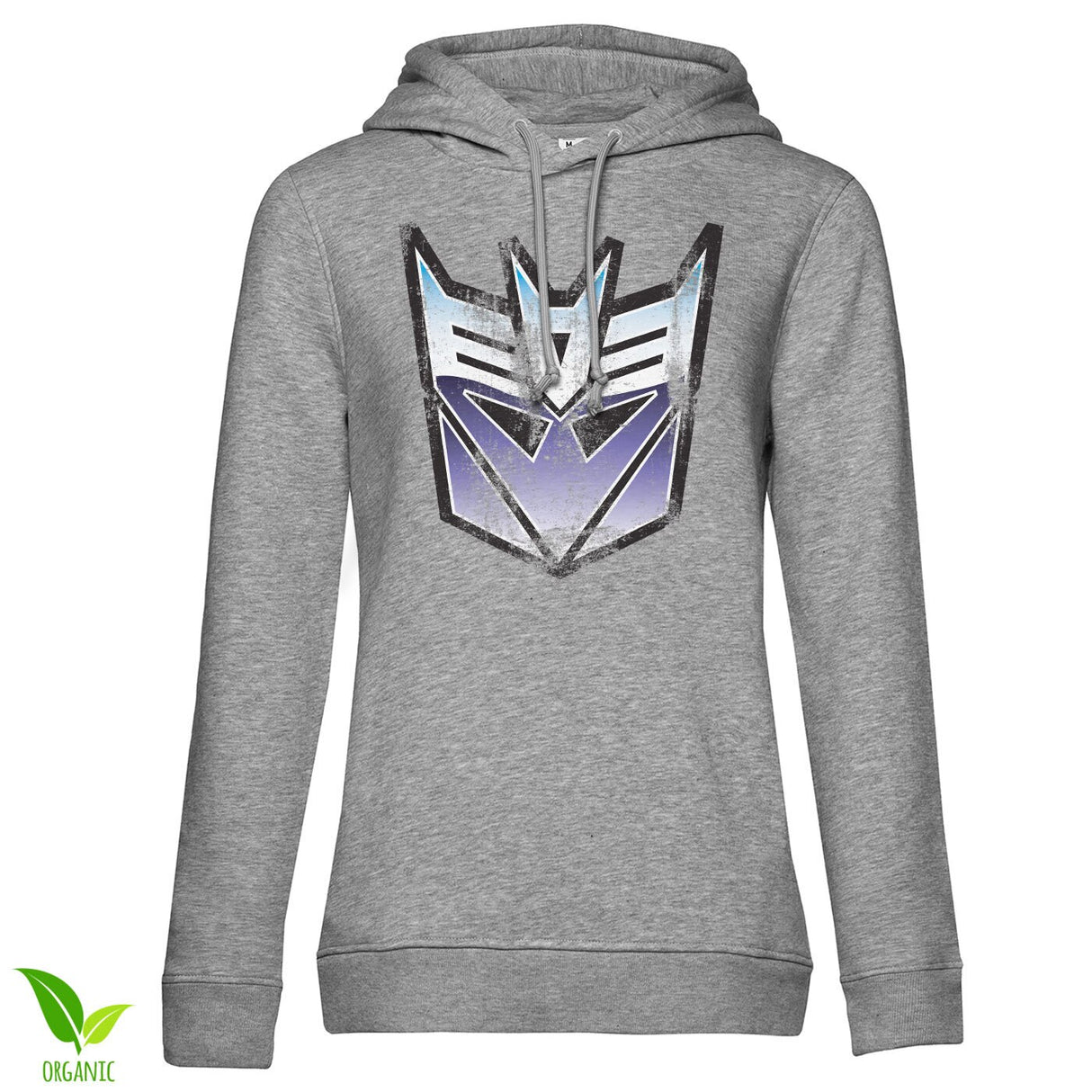 Distressed Decepticon Shield Girls Hoodie