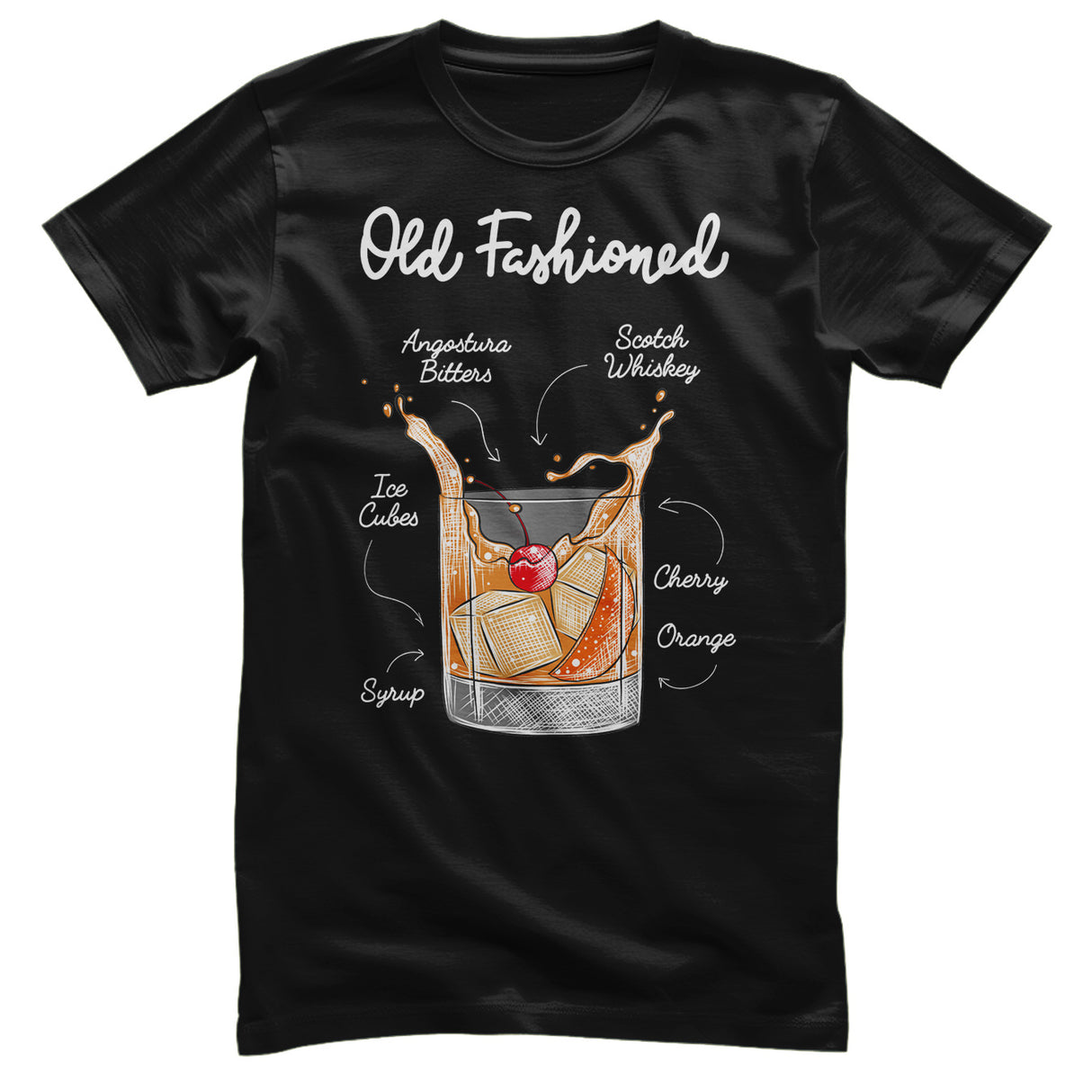 Old Fashioned - Ingredients T-Shirt