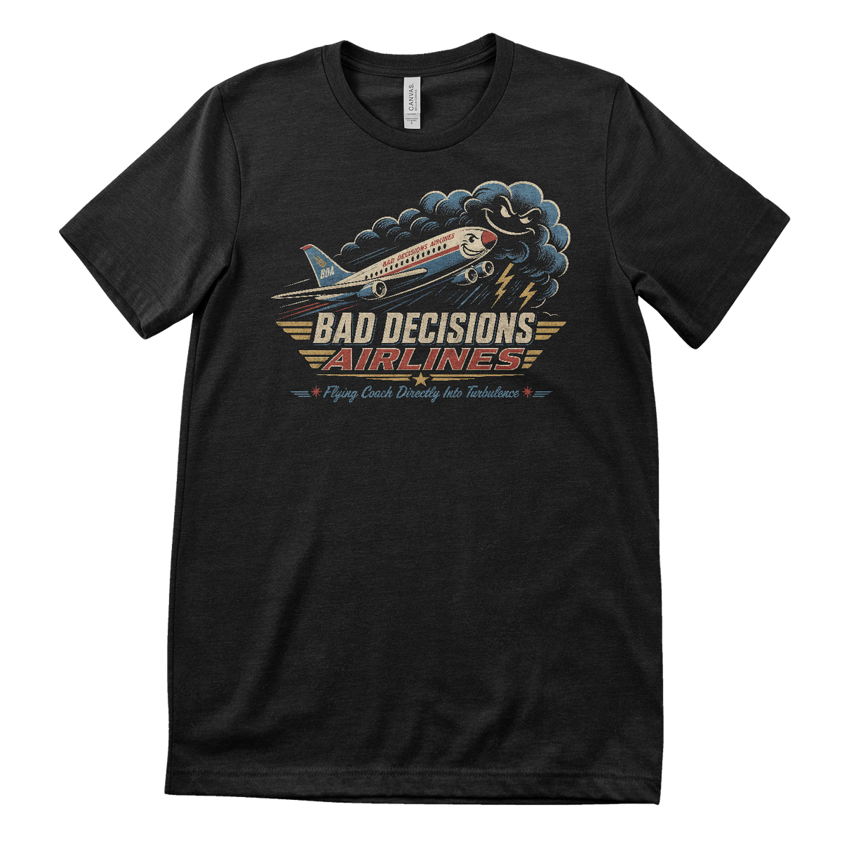 Bad Decisions Airlines T-Shirt