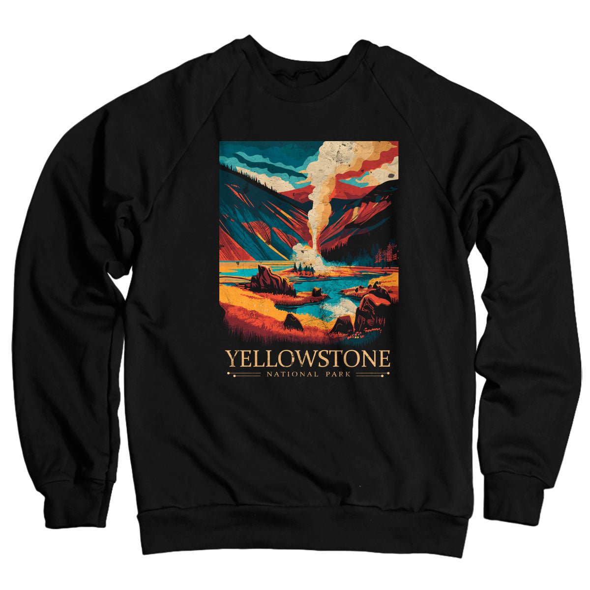 Yellowstone Distressed Art Sweatshirt