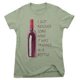 Wine Resque Girly Tee