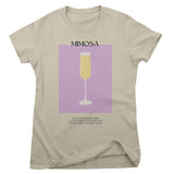Mimosa - Coctail Recipe Girly Tee