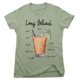 Long Island - Ingredients Girly Tee