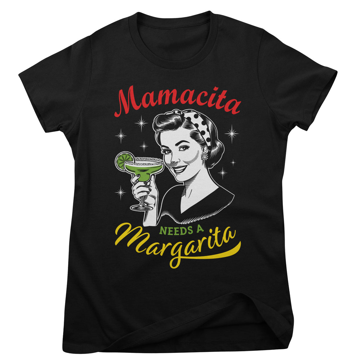 Mamacita Need A Margarita Girly Tee