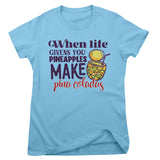 Make Pina Coladas Girly Tee