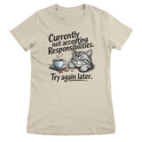 Not Accepting Responsibilities Top