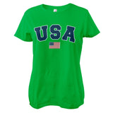 USA Varsity Girly Tee