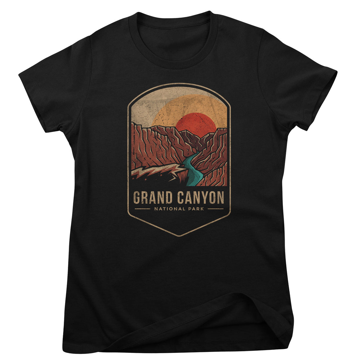 Grand Canyon Sunset - National Park Girly Tee
