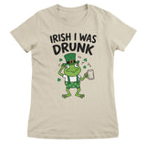 Irish I Was Drunk Girly Top