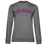 New Orleans - Louisiana Girly Sweatshirt