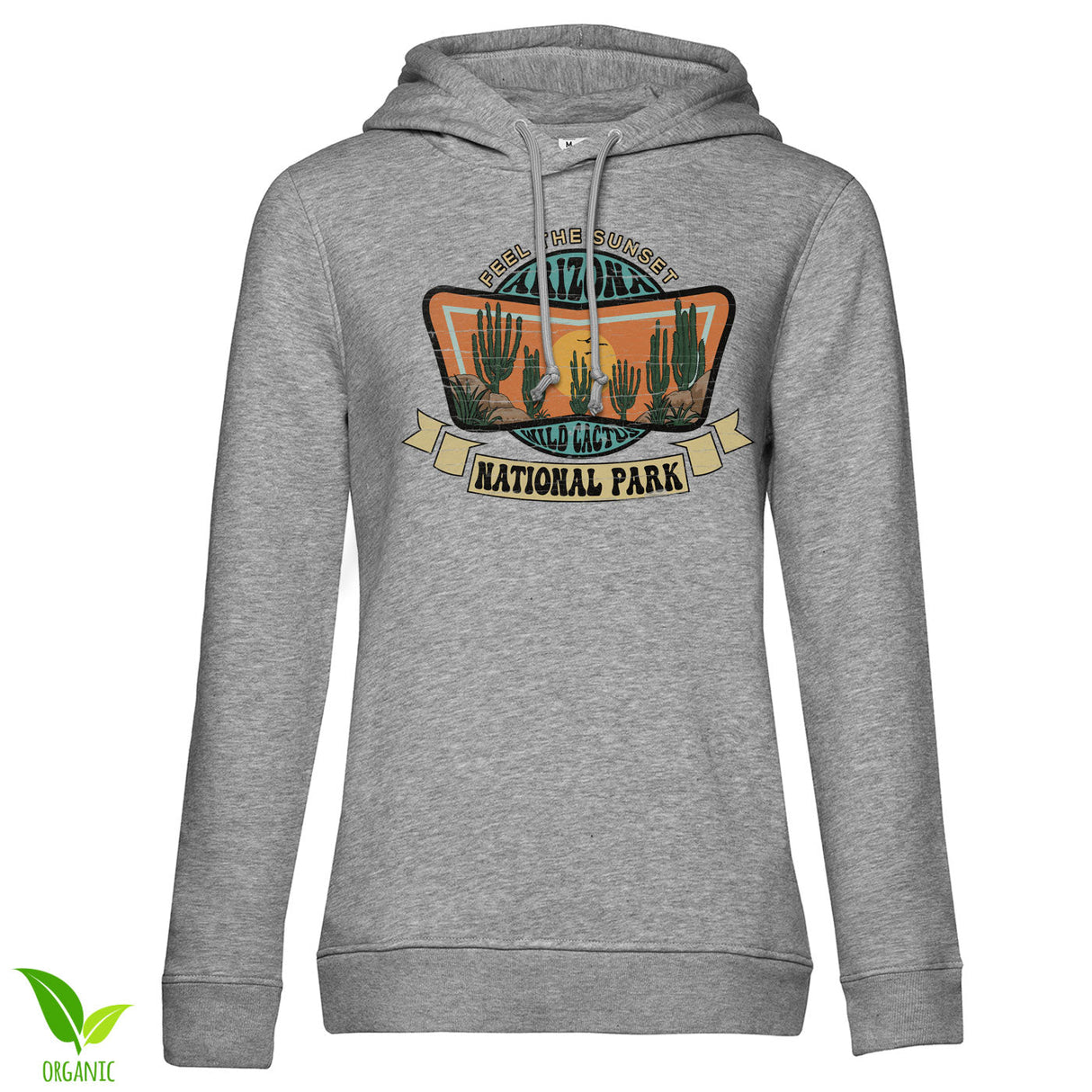 Arizona Wild Cactus National Park Girly Hoodie