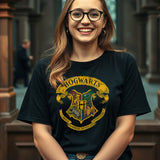 Harry Potter - Hogwarts Crest Girly Tee