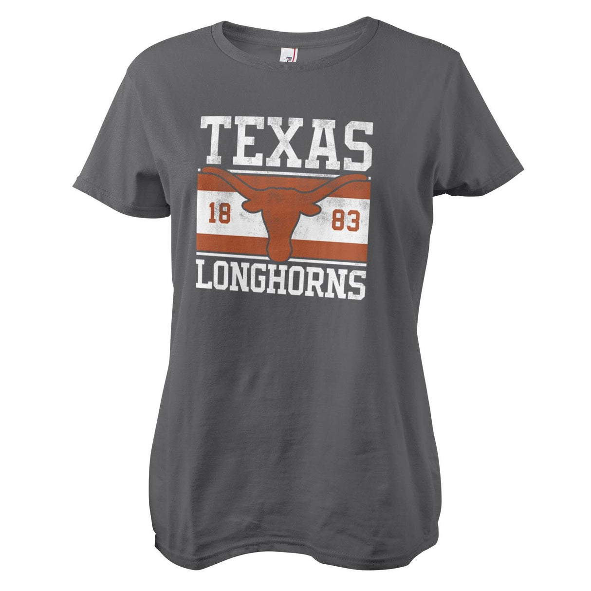 Texas Longhorns Flag Girly Tee