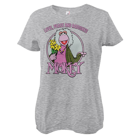 Mokey - Love, Peace and Radishes Girly Tee