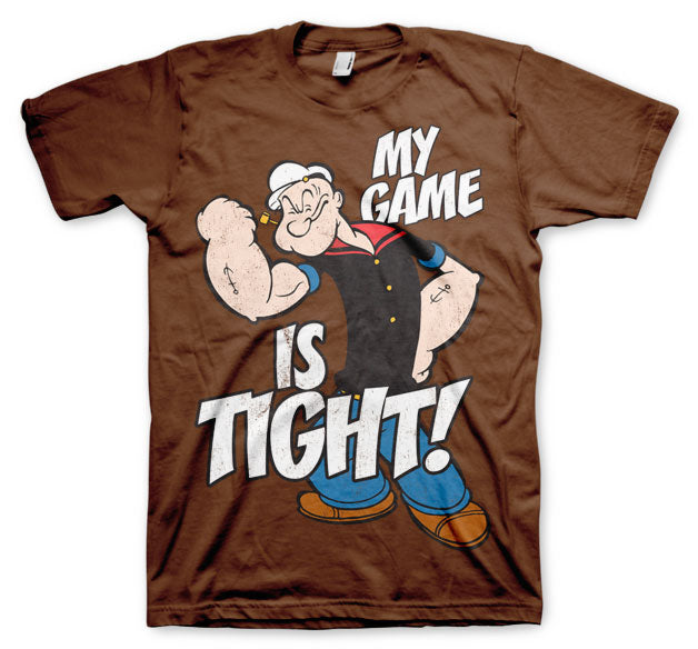 Popeye - Game Is Tight T-Shirt