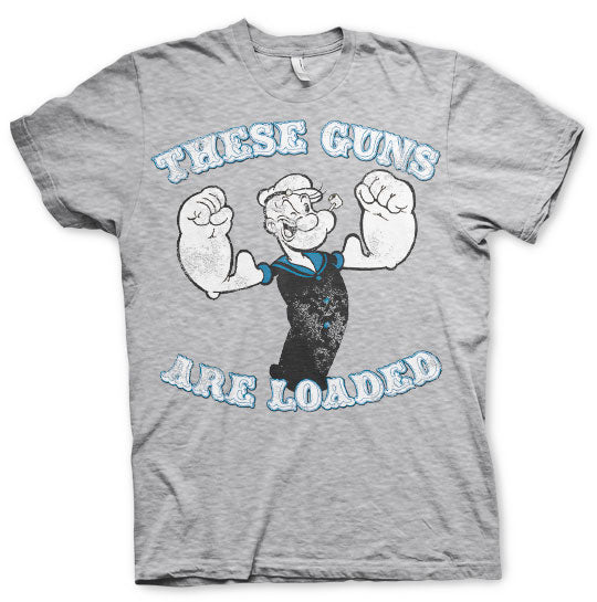 Popeye - These Guns Are Loaded T-Shirt