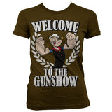 Popeye - Welcome To The Gunshow Girly T-Shirt