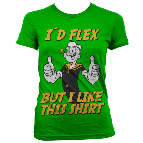 Popeye - I´d Flex Girly T-Shirt