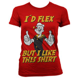 Popeye - I´d Flex Girly T-Shirt