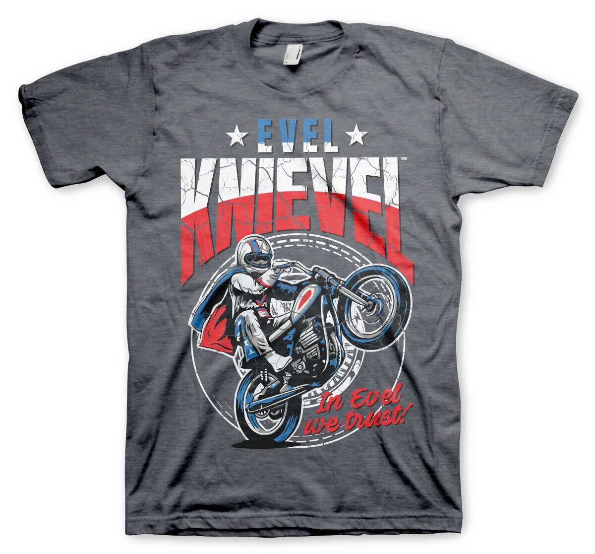 Evel Knievel Wheelie T-Shirt