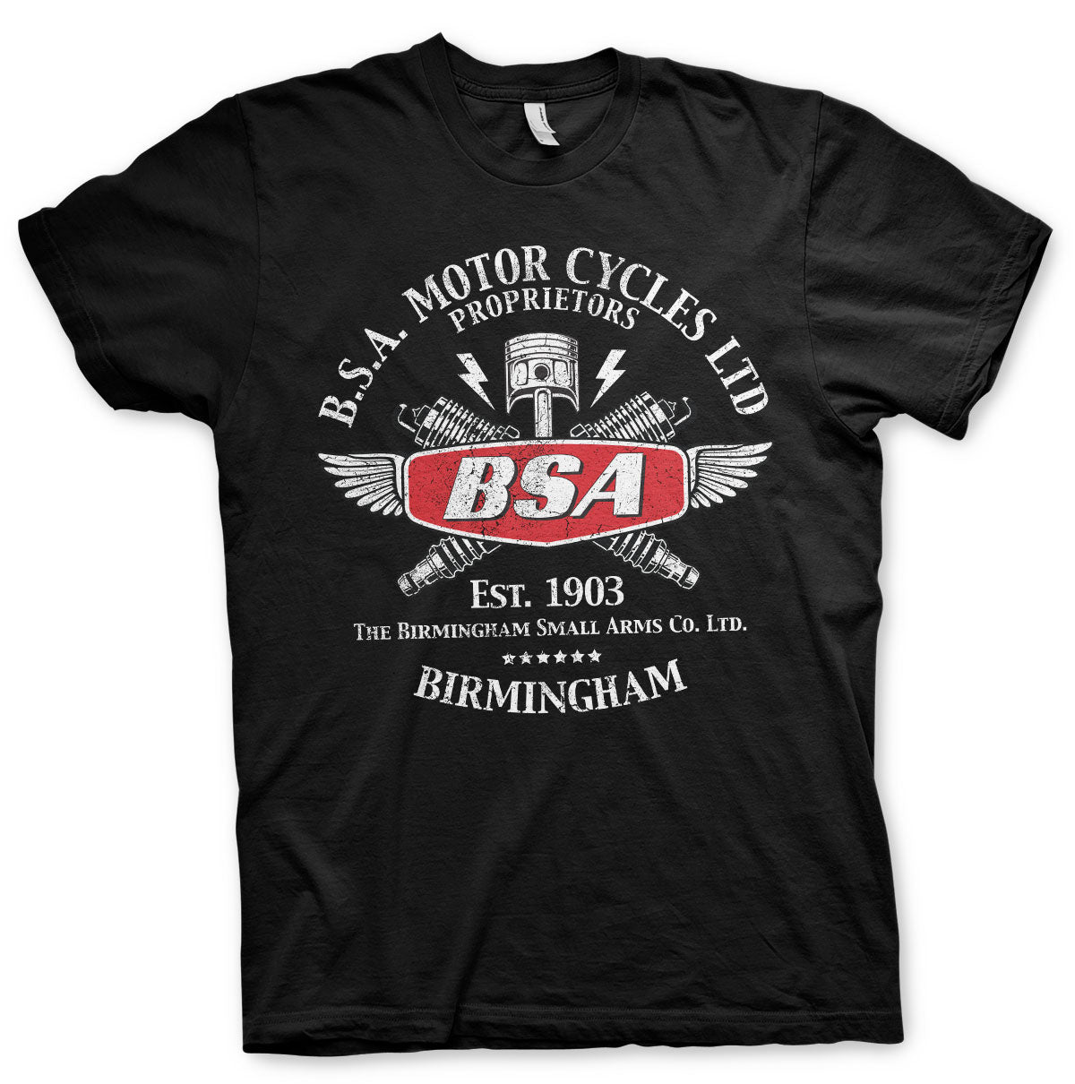 B.S.A. Motor Cycles Sparks T-Shirt