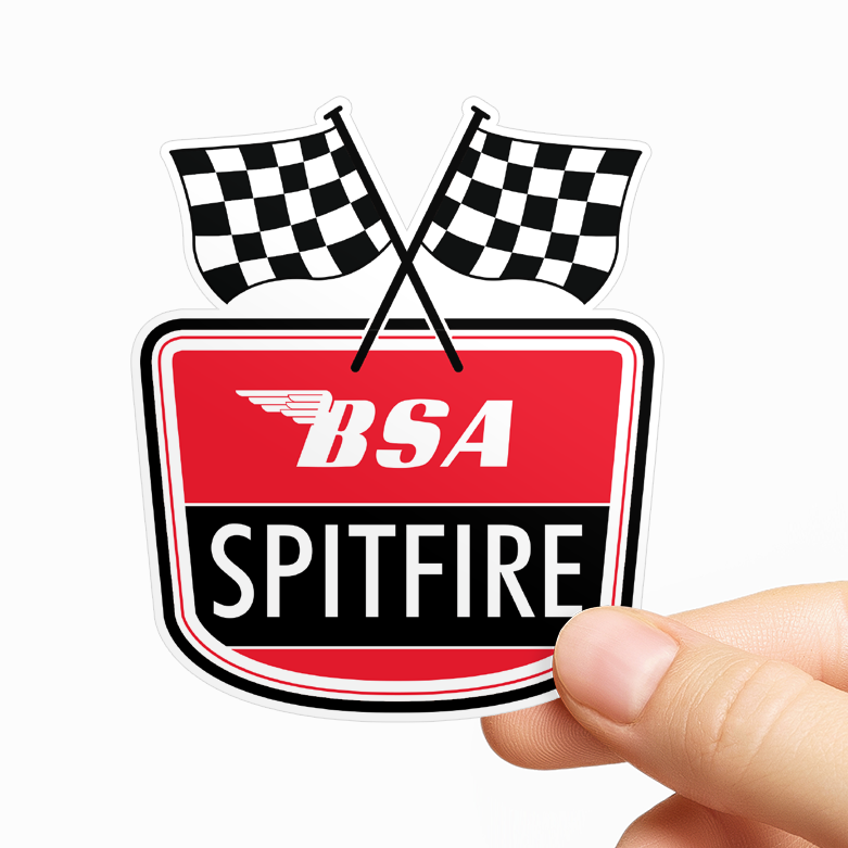 BSA Spitfire Logo Sticker