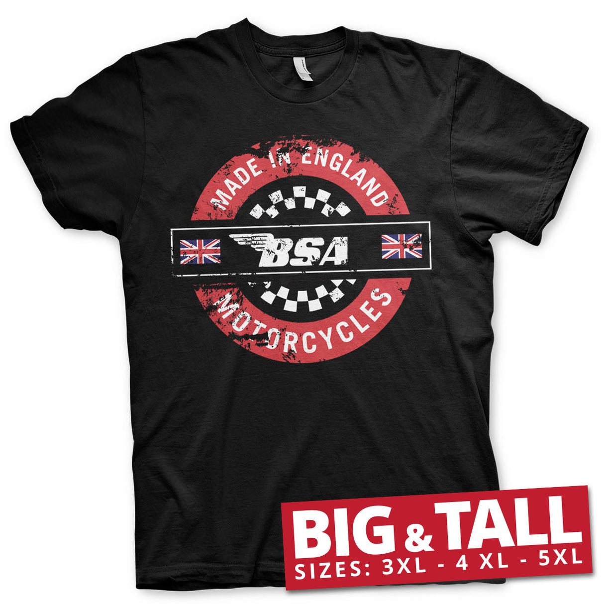 B.S.A. - Made In England Big & Tall T-Shirt