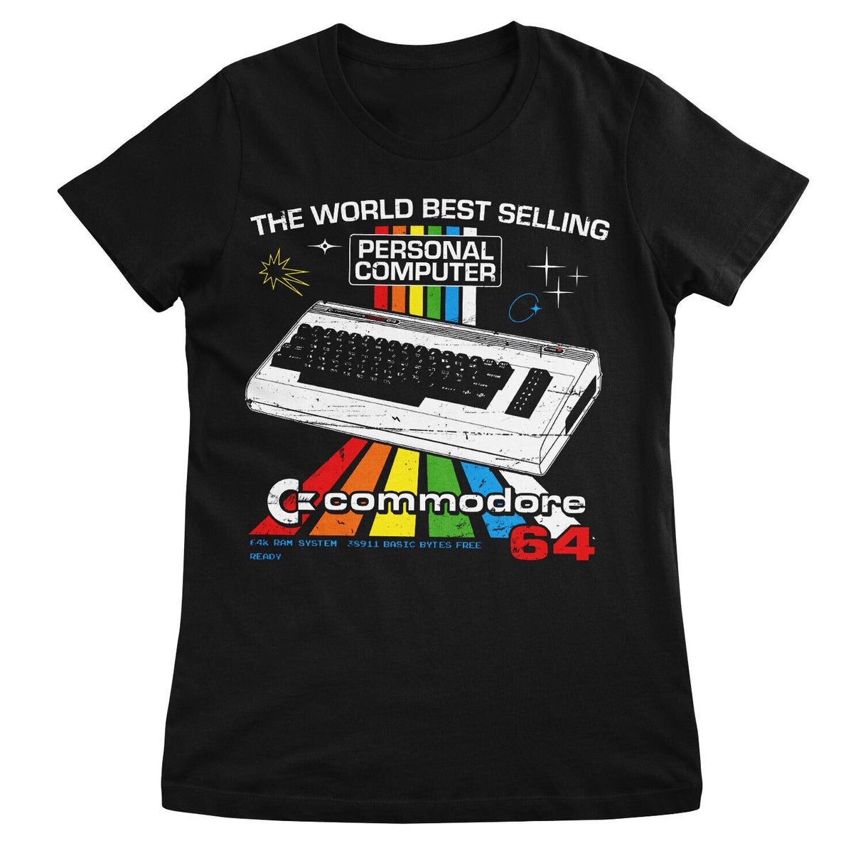 C64 Personal Computer Girly Tee