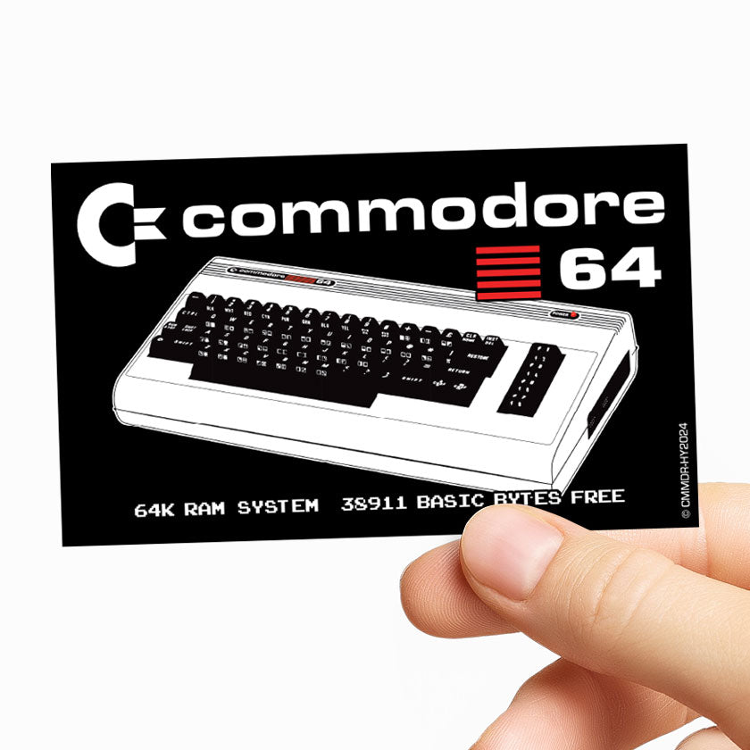 Commodore Keyboard Sticker