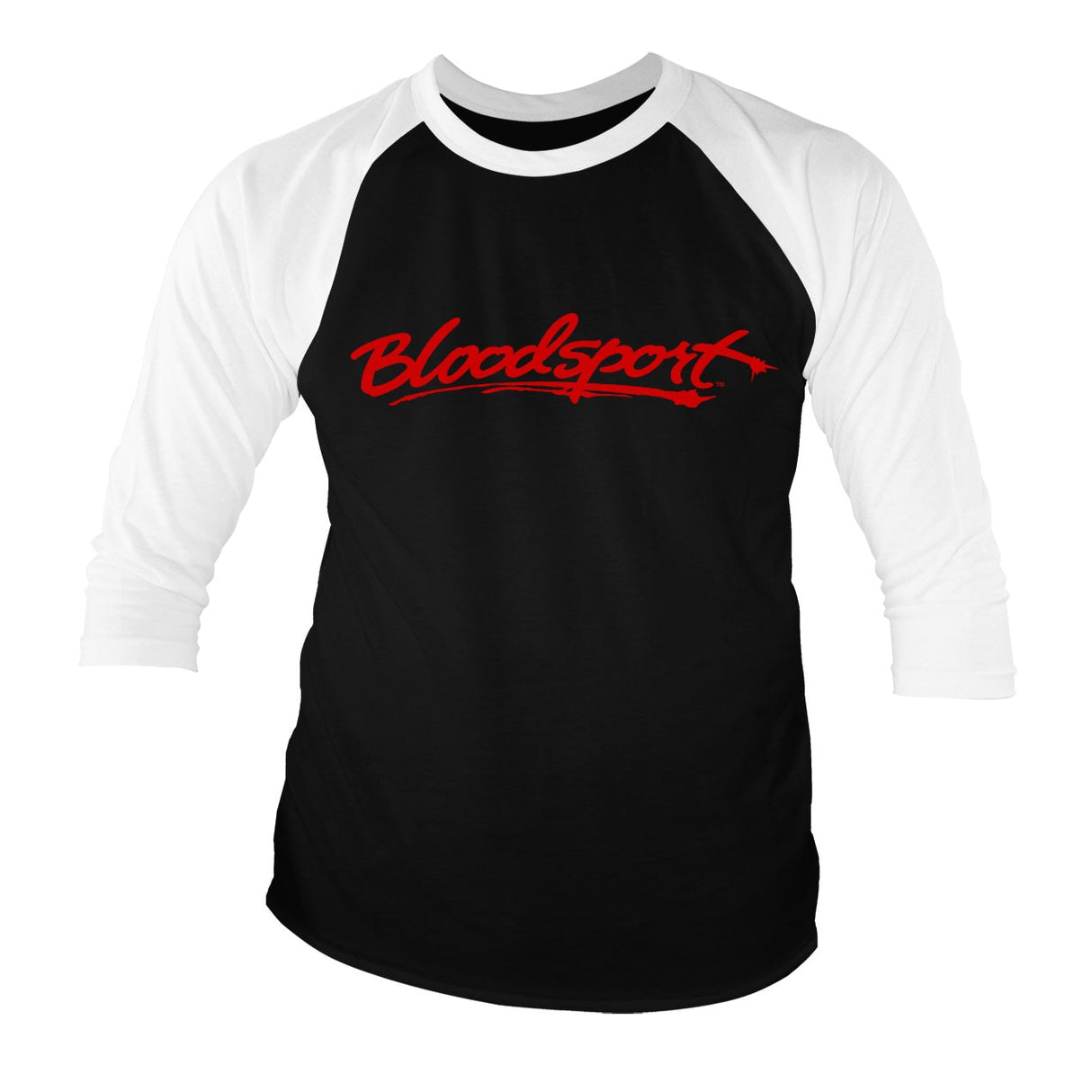 Bloodsport Logo Baseball 3/4 Sleeve Tee